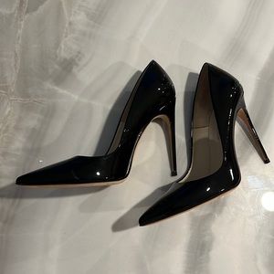Brian Atwood patent leather heels